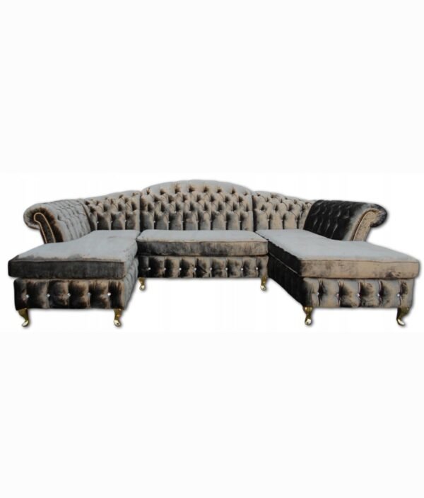 „Chesterfield Lux U” kampinė sofa
